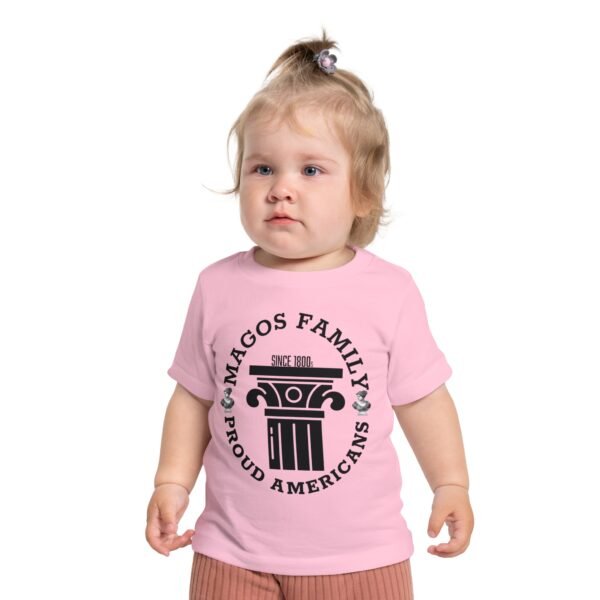 MAGOS Proud Americans Baby T-Shirt - Magos Family Design - Image 8